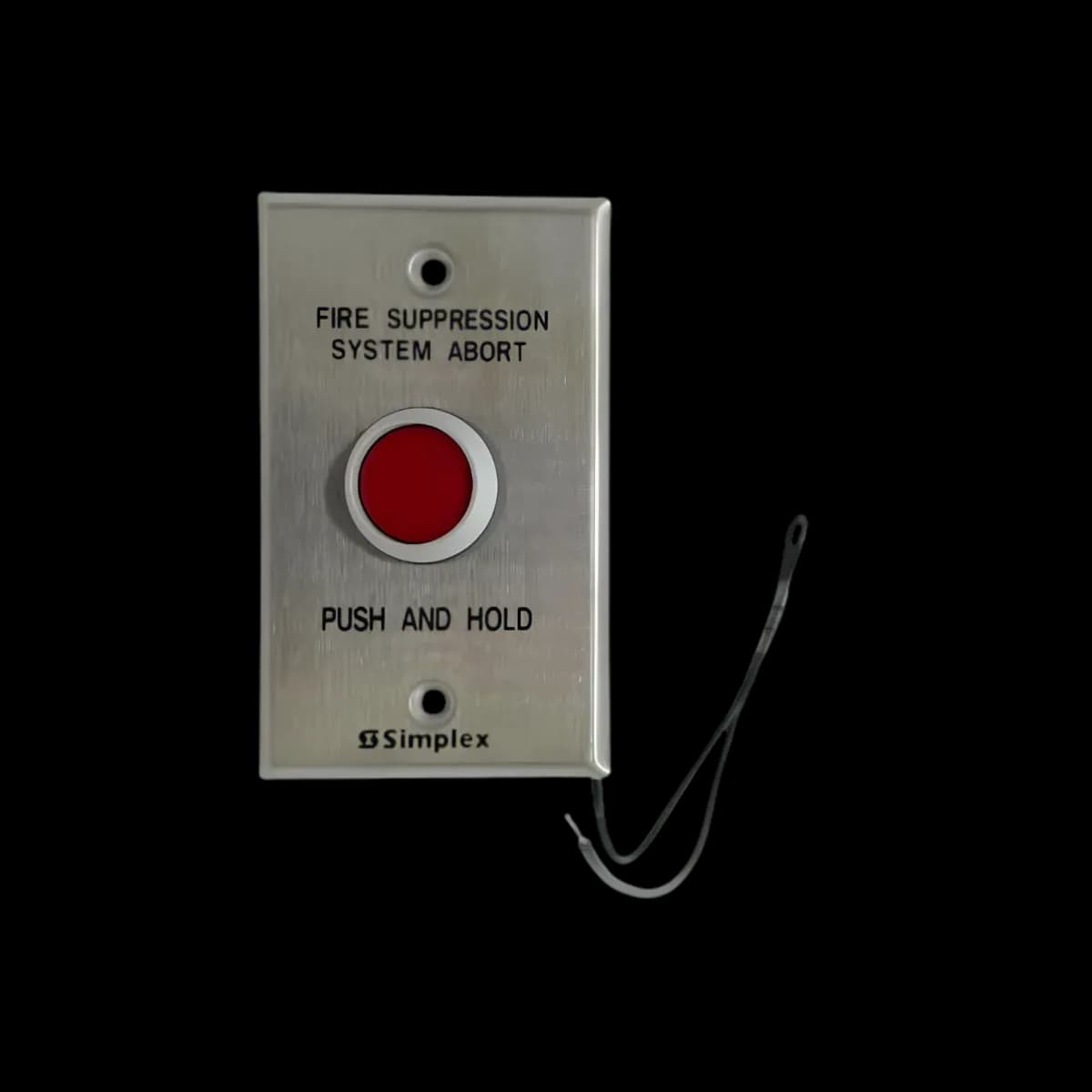Simplex 2080-9067 4004R Flush Mount Abort Switch