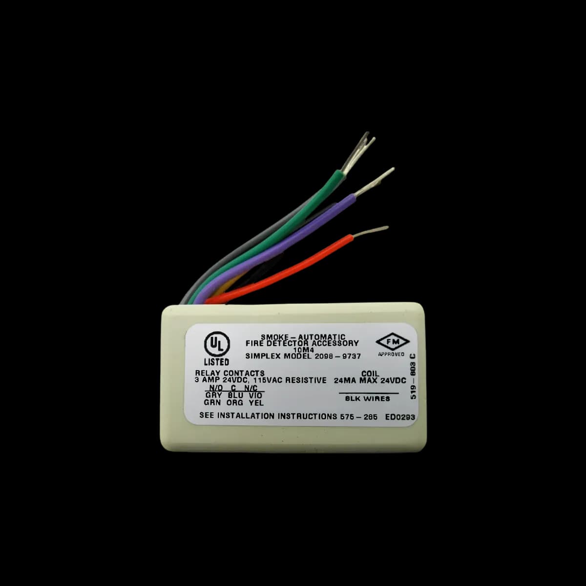 Simplex 2098-9737 Supervised Relay