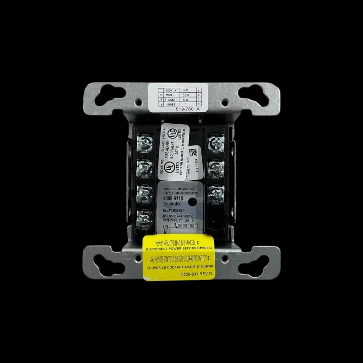 - Simplex 4090-9118 Relay IAM with T-Sense Input