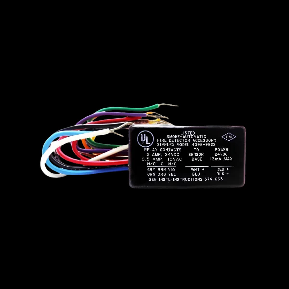Simplex 4098-9822 Unsupervised Relay Module